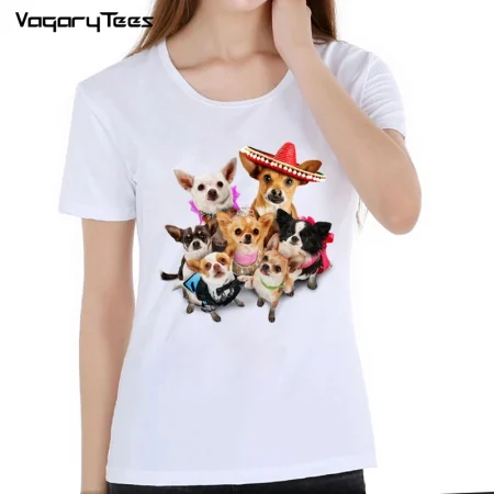 Cute Wome'n Tshirt Funny Dog