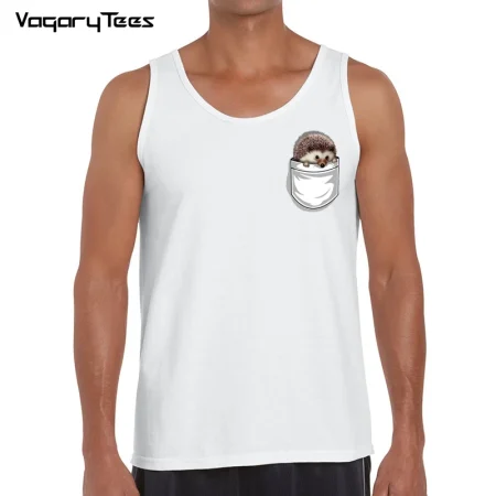 Animal In Pocket Men's Tank Top