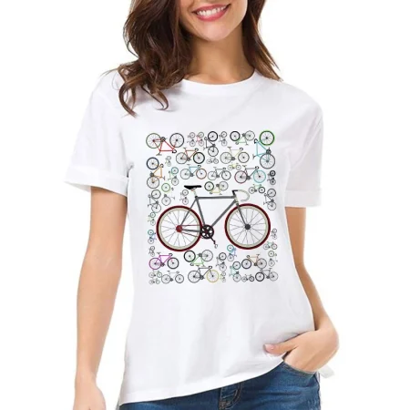 Female T-Shirt  Top Gear Bikes