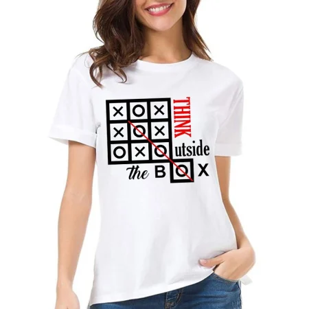 Think Outside The Box Women's T-Shirts