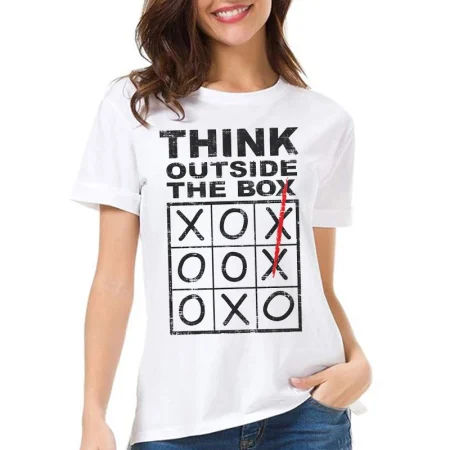 Think Outside The Box Women's T-Shirt