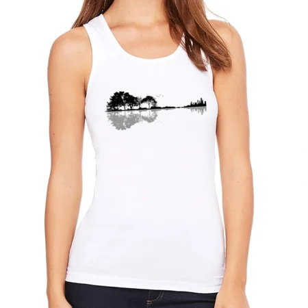 Nature Guitar Beats Tank Top